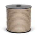 50M 9-Strand 4mm Paracord Spool Khaki Outdoor Camping Survival Tent Guy Line Cord Set - Beige