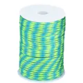 100m Corda di Paracadute Esterna 7 Fili 4mm Corda di Sopravvivenza Braccialetto Verde - Codice 58