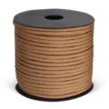 50M 9-Strand 4mm Paracord Spool Outdoor Camping Tent Canopy Survival Rope Brown Cord - Brown