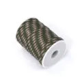Bobina di Corda Paracadute 7 Anime Verde Militare Camouflage 4mm Corda Campeggio Sopravvivenza - 8# Mimetico verde militare
