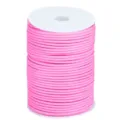 4mm pink paracord spool for outdoor survival bracelets and crafting, 100 meters length. - 26# Pink