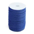 Blue 4mm 7-strand paracord spool, outdoor survival bracelet weaving cord 100m - #1 Royal Blue Plaid