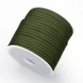 Militaire groene 7-core paracord spoel voor outdoor survival armband weven en kamperen. - Legergroen