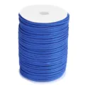 100M 4mm Outdoor 7-Strand Survival Paracord Blue Tactical Climbing Rope Spool Pack - #12 Royal Blue Polyester