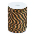 Outdoor 7-strand paracord 4mm survival rope orange black camo weaving bracelet cord 100m - 52# Pineapple Camouflage