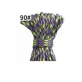 Outdoor 7-strand paracord 4mm survival klimtouw paars groen camo DIY armband ambacht. - Stijl 90