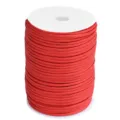 Red 4mm 7-Strand Paracord Spool Outdoor Survival Bracelet Weaving Cord 100M Length Pack - 16# Red Polyester