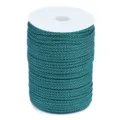 Green and black 4mm 7-strand paracord variant, durable outdoor survival rope for bracelets. - 39# Aqua Green Plaid