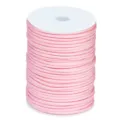 Pink 4mm 7 strand paracord spool for outdoor survival bracelets and crafting projects. - 64# Light Pink Polyester