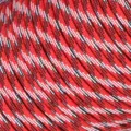 Outdoor survival 7-core paracord, rood zwart wit geweven touw, duurzaam klimmend touw. - Stijl 59