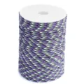 100m 4mm Paracord 7 Strand Survival Rope Outdoor Camping Craft Purple Camo Lanyard - 56# Purple Camouflage