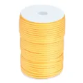 100M Outdoor 7-Strand Paracord 4mm Survival Rope for Bracelets Camping Hiking Yellow Spool - 71# Dark Yellow