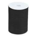 100m black 4mm 7-strand survival paracord spool for outdoor bracelet weaving and camping. - 15# Black