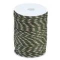 Outdoor 7-strand paracord 4mm survival cord for camping, bracelets, and military use spool. - 8# Army Green Camouflage