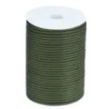 Dark green paracord spool, 4mm 7-strand survival parachute cord for bracelet weaving. - #9 Army Green