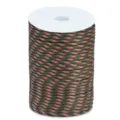 100m outdoor 7-core paracord 4mm survival rope bracelet weaving line military camo green - 80#