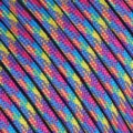 Kleurrijke 4mm 7-strand paracord survival touw voor buiten klimmen en handgemaakte armbanden. - Stijl 86