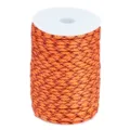100m 4mm 7-core survival paracord, orange camouflage outdoor bracelet DIY crafting rope spool - Code 60
