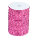 100M Outdoor 7 Strand Paracord 4mm Survival Rope Pink Weaving Cord Bracelet Making DIY - Code 53