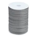 100m Outdoor 7-Strand Paracord 4mm Survival Rope for Bracelets Camping Hiking Gray - Gray