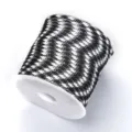 Zwart-witte 7-kern paracord spoel voor buiten camping survival armbanden en weven. - Zwart-Wit Camouflage