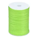 100m 4mm green paracord spool for outdoor survival, bracelet weaving and camping craft. - 2# Fluorescent Green