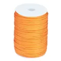 Orange 4mm 7-strand paracord spool for outdoor survival bracelets and crafting projects. - 62# Golden Yellow