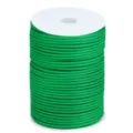 100m green paracord 4mm 7-core survival rope for outdoor camping, hiking and DIY bracelets. - 27# Green