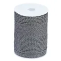 100m outdoor 7-strand survival paracord roll, 4mm black and white woven rope for bracelet making - 33# White Plaid