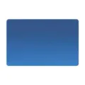Carte de visite vierge en acier inoxydable gravable au laser carte metallique bleue bijoux. - 85*55*0,8 mm / Bleu