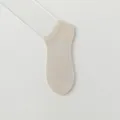 Chaussettes de bateau d'été respirantes pour hommes, design léger pour usage quotidien. - Taille Unique 39-44 / Chaussettes courtes - Gris beige