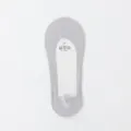 Women thin ice silk shallow invisible boat socks anti-slip breathable grey short socks - Exquisite Packing / Light Gray