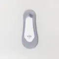 Ice silk low cut invisible boat socks for women, anti-slip thin summer solid color sock. - One Size (35-39) / Dark Gray