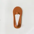 Caramel ice silk invisible socks, comfortable low-cut summer women socks, variant style. - One Size / Caramel color