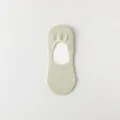 Light green summer women low-cut invisible socks, breathable mesh cotton boat socks variant. - One Size (35-39) / Light Green