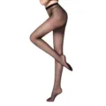 Women spring thin sheer pantyhose anti snag black tights breathable high waist hosiery - 15D Regular (40-55kg) / Black (Free Cut)