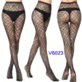 Black fishnet tights for women sexy mesh pantyhose hollow out hosiery fashion apparel - One Size / BC-6023 Black