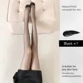 Sheer black pantyhose 0D ultra transparent stockings for women sexy slim fit variant black - One Size / 0D High Waist Nude / Black