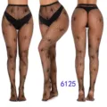 Halloween spider web fishnet tights for women, sexy party pantyhose and hosiery. - One Size / BC-6058