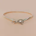 Metallic bowknot waist belt, Y2K elastic spring thin waist chain for dresses and chic outfits. - 55 [Size S] / Style 7: Gold Butterfly Waist Chain