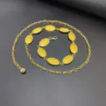 Vintage gold metal waist chain belt for women, boho dance dress jeans accessory. - Style A Small Compass Waist Chain / Gold