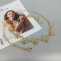 Gold Conch Shell Metal Waist Chain Belt for Women Dress Pants Sweaters Chic Jewelry - 2.5cm / Conch Waist Chain / Gold