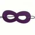 Classic purple felt superhero eye mask for kids Halloween costume and party favors gift - Purple