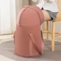 Bolsa de baño de pies plegable sobre la rodilla térmica impermeable para uso doméstico. - Tejido catiónico grueso mejorado / Rojo oscuro [bolsa de almacenamiento gratis]