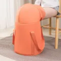 Bolsa de baño de pies plegable sobre la rodilla, balde aislante catiónico para spa casero. - Tejido catiónico grueso mejorado / Naranja [bolsa de almacenamiento gratis]