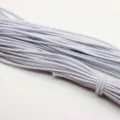 Durable white elastic cord bundle for DIY sublimation air freshener hanging sheets - White Elastic Rope (1 Bundle)
