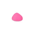 Leuchtend rosa herzförmige Filz-Isoliermatte für festliche Weihnachts-Tischdeko - Eiform / Verdickt / Fuchsia