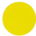 Bright circular yellow felt coaster for heat insulation and anti-slip protection - 2.0mm / Yellow