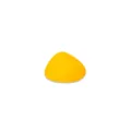 Vibrant yellow irregular felt table mat for Christmas kitchen holiday decoration - Egg Shape / Regular Fit / Yellow
