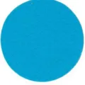 Hellblauer runder Filzuntersetzer für Wärmedämmung und wirksamen Tischschutz. - 2.0mm / Himmelblau